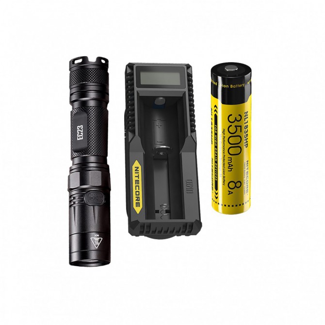 КОМПЛЕКТ NITECORE EC23+NL1835HP+UM10 - Оружейно-рыболовный центр BALLISTICA