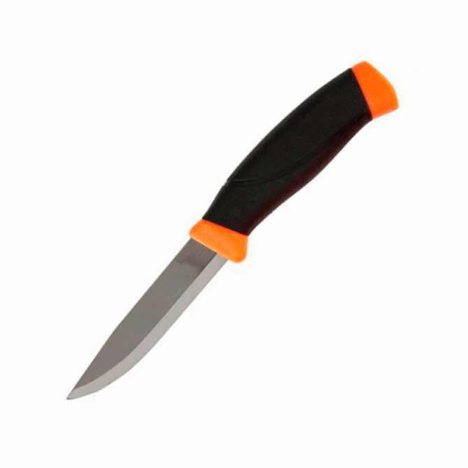 НОЖ MORAKNIV COMPANION F ORANGE, НЕРЖАВЕЮЩАЯ СТАЛЬ - Оружейно-рыболовный центр BALLISTICA