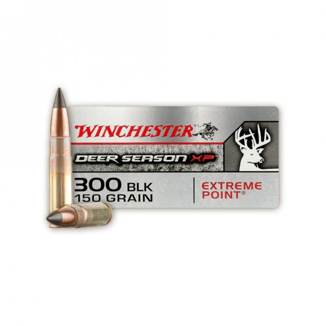 Патроны Winchester кал.300 Blackout Deer Season XP (150/9.7гр), X300BLKDS №97MH90 - Оружейно-рыболовный центр BALLISTICA