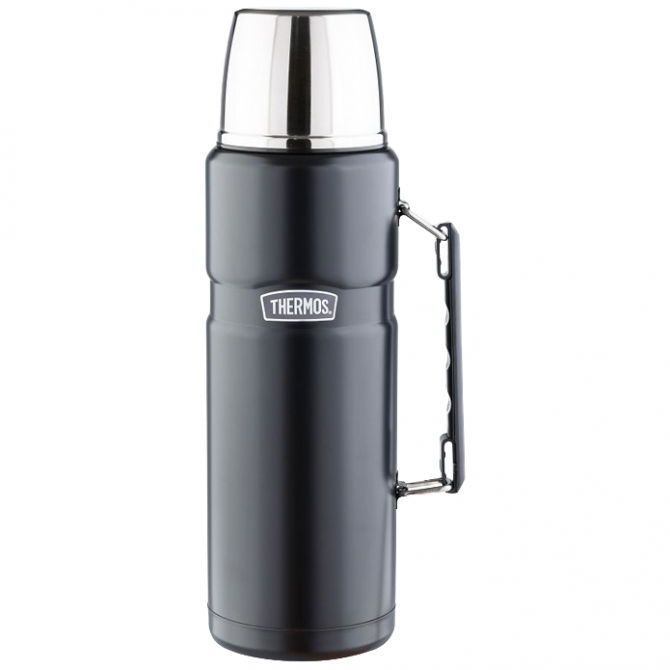 ТЕРМОС THERMOS ДЛЯ НАПИТКОВ KING-SK-2010 MATTE BLACK - Оружейно-рыболовный центр BALLISTICA