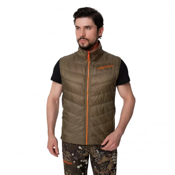 Жилет "TRITON VINTRO -15" Dark Brown (SoftLight, Primaloft) TE019008 - Оружейно-рыболовный центр BALLISTICA