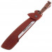 Мачете BUSH MATE 420HC Scandi WH LS (Scandi Grind, Walnut Handle, Leather Sheath) - Оружейно-рыболовный центр BALLISTICA